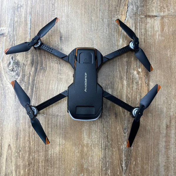 Квадрокоптер с 4K камерой Drone K101 Max Коптер - дрон FPV, до 30 мин дальность до 150 м. (2 аккумулятора)