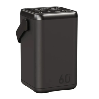 Повербанк Powerbank 60000 мА·ч для ноутбука, быстрая зарядка PD 100W, портативная зарядная станция, LED-дисплей, фонарик