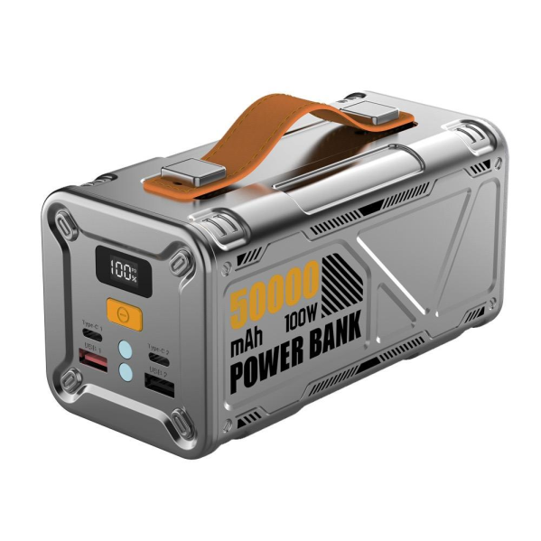 Повербанк Powerbank 50000 мА·ч для ноутбука, PD 100W, портативный, LED-индикатор, Type-C, быстрая зарядка Повербанк Powerbank 50000 мА·ч для ноутбука, PD 100W, портативный, LED-индикатор, Type-C, быстрая зарядка