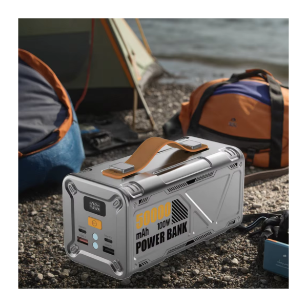 Повербанк Powerbank 50000 мА·ч для ноутбука, PD 100W, портативный, LED-индикатор, Type-C, быстрая зарядка Повербанк Powerbank 50000 мА·ч для ноутбука, PD 100W, портативный, LED-индикатор, Type-C, быстрая зарядка
