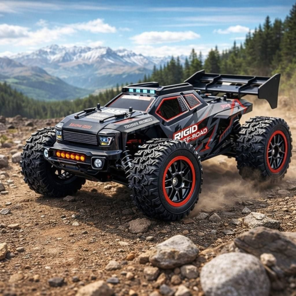 Радиоуправляемая машинка ZLL SG316 MAX 4WD 1:16 до 80 км ч бесщеточная RC машина внедорожник 2 аккумулятора