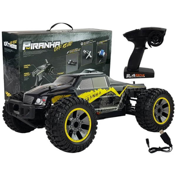 Машинка на пульте RC Радиоуправляемая машинка ENOZE 9200E 1:10 внедорожник 4WD до 40 км ч для бездорожья с большими колесами