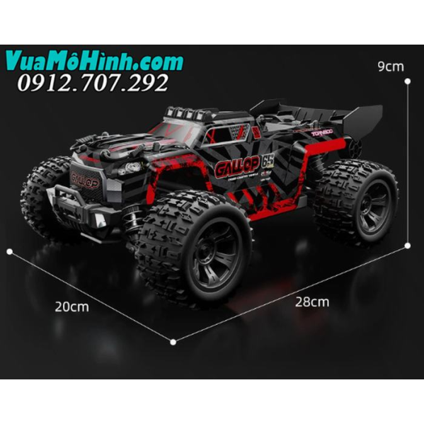 Радиоуправляемая машинка Машинка на пульте 18108 PRO 1:18 внедорожник 4WD, 50 км/ч полный привод, LED свет