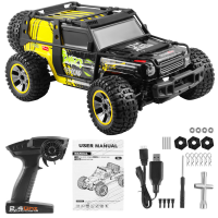 Радиоуправляемая машинка ENOZE 9204E 1:10 4WD внедорожник до 45 км/ч мощная RC авто большие колеса
