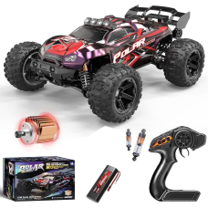 Радиоуправляемая машинка 1:10 4WD HS10421 до 45 км/ч мощный внедорожник RC авто большие колеса