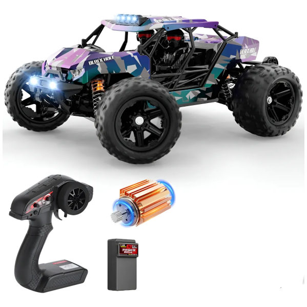 RC Машинка HS14331 1:14 4WD трагги бесколлекторная до 40 км/ч на радиоуправлении внедорожник RC Машинка HS14331 1:14 4WD трагги бесколлекторная до 40 км/ч на радиоуправлении внедорожник