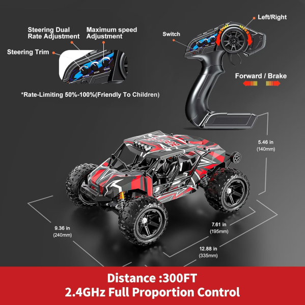 Быстрая машинка на радиоуправлении до 70 км/ч HS14431 4WD RC Машинка внедорожник Brushless RC авто Быстрая машинка на радиоуправлении до 70 км/ч HS14431 4WD RC Машинка внедорожник Brushless RC авто