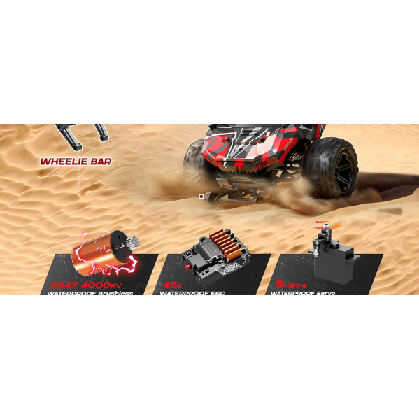 Быстрая машинка на радиоуправлении до 70 км/ч HS14431 4WD RC Машинка внедорожник Brushless RC авто Быстрая машинка на радиоуправлении до 70 км/ч HS14431 4WD RC Машинка внедорожник Brushless RC авто