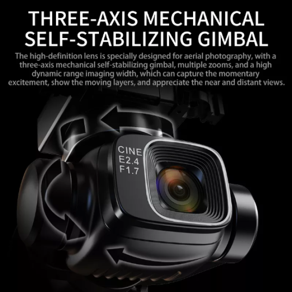 Квадрокоптер ZLL SG601 MAX 4K GPS с 3-осевым подвесом, пультом с экраном, 5G WiFi FPV, до 28 мин полета