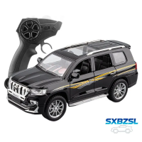 Радиоуправляемая машинка Toyota Land Cruiser Prado 1:24 METAL RC со светом и звуком, дрифт, премиум модель, подарок
