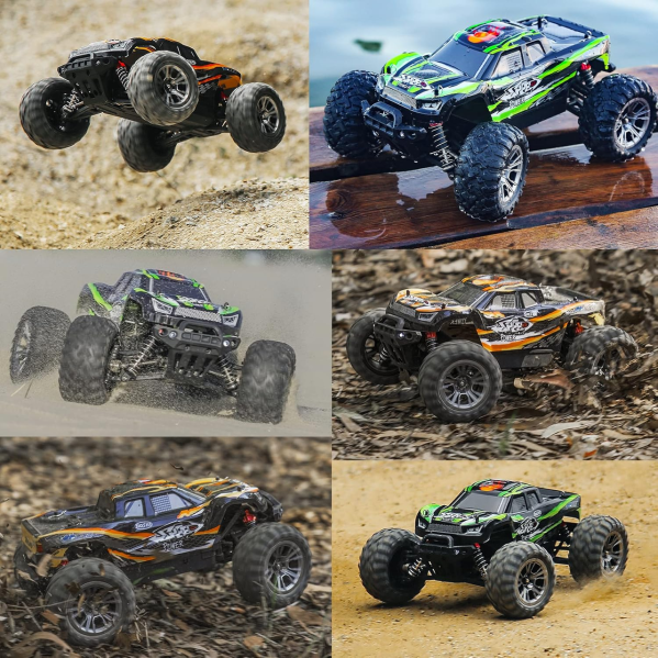 Радиоуправляемая машинка HOSHI N416 1:16 4WD до 40 км/ч, внедорожник RC, полный привод, амортизаторы, аккумулятор