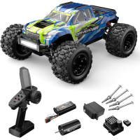 Радиоуправляемая машинка MJX 14208 1:14 4WD до 50 км/ч, бесколлекторный внедорожник RC, металлическая подвеска, аккумулятор