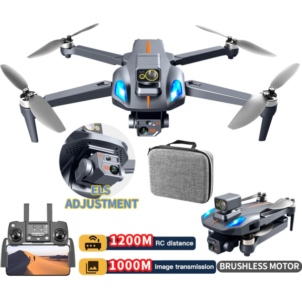 Квадрокоптер K911 Max. Дрон 8К, ESC, FPV, GPS, 1.2 км. до 28 минут полета + СУМКА