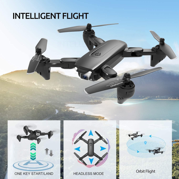 Квадрокоптер 4DRC F6 - дрон с 4K и HD камерами, 5G Wi-Fi, FPV, 200м, до 20 мин. + КЕЙС
