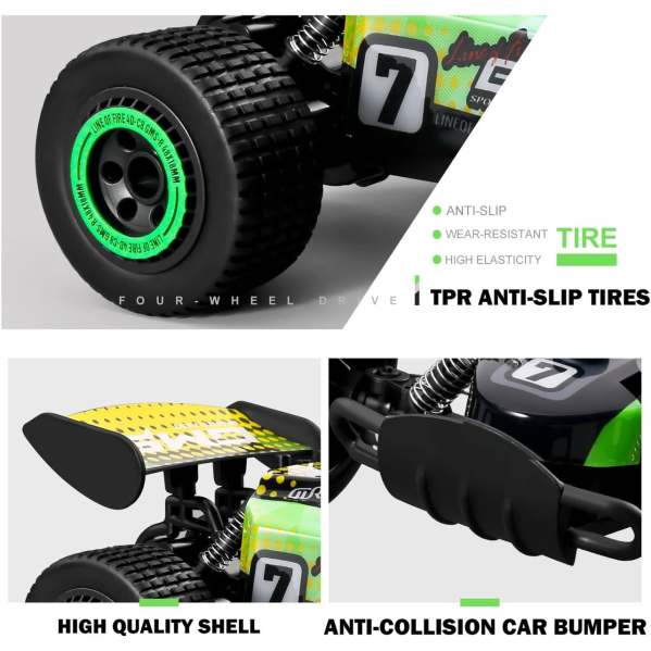4DRC C8 Автомобиль с дистанционным управлением, C8 RC Car для детей, 1/18 All Terrain Hobby 2.4G RC Cars Toys