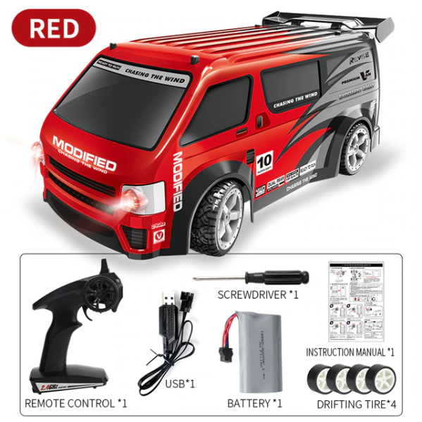 JJRC Q125 RC MPV Drift Car 2,4 Ghz RC Sport Racing Drift Car 1:16 4WD автомобиль с дистанционным управлением