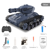 JJRC Spray Q126 Пульт Дистанционного Управления Super Mech War Tank Водяные бомбы Прохладное Освещение