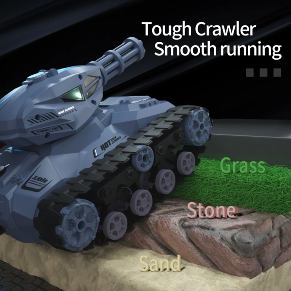 JJRC Spray Q126 Пульт Дистанционного Управления Super Mech War Tank Водяные бомбы Прохладное Освещение