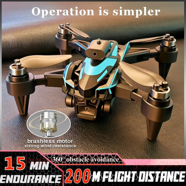Квадрокоптер K12 MAX Mini Дрон с камерой с БК моторами + 1 дополнительный аккумулятор
