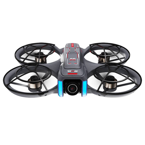 Квадрокоптер AE21 з пультом з екраном 4.3", FPV дрон, камера 480P, до 100 м, безколекторні двиигуни, з камерою