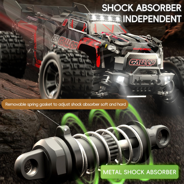 RC машинка 18108 PRO 4WD 1:18, внедорожник 50 км/ч, бесщеточная радиоуправляемая машина, машинка для бездорожья RC машинка 18108 PRO 4WD 1:18, внедорожник 50 км/ч, бесщеточная радиоуправляемая машина, машинка для бездорожья