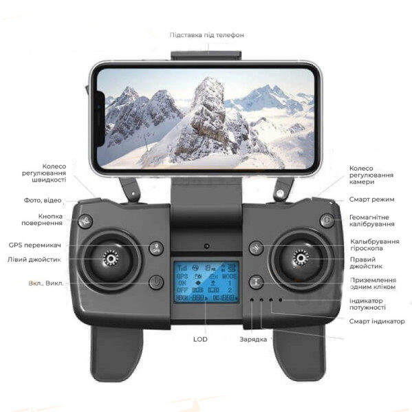 Дрон L900 PRO 4K GPS FPV WiFi 5G квадрокоптер с камерой бесщеточный складной Follow Me 2 аккумулятора