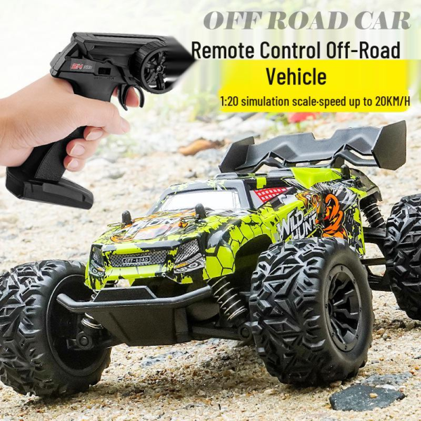 Машинка на радиоуправлении S767 Monster Truck 1:20 4WD  RC внедорожник для детей, радиоуправляемая машинка, джип на пульте 2.4GHz