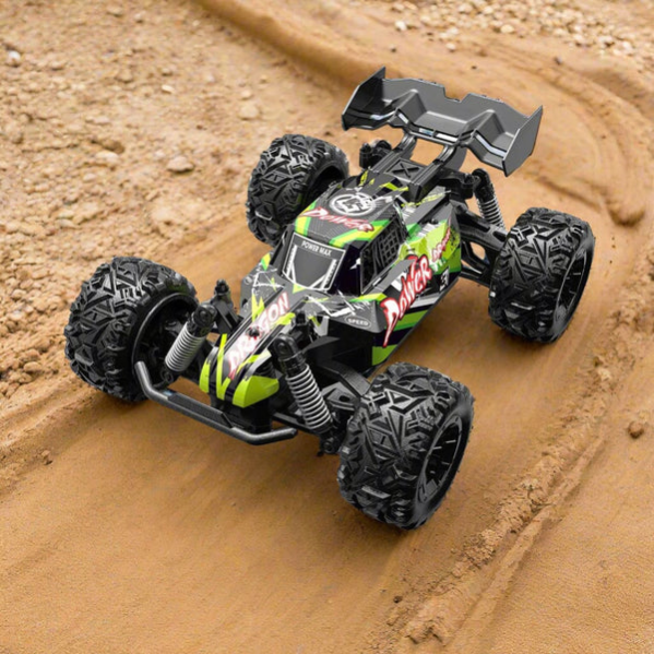 Машинка на радиоуправлении Monster Truck 1:20 4WD RC багги внедорожник до 20 км/ч, радиоуправляемая машинка на пульте 2.4GHz для д