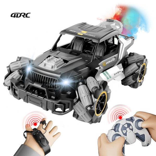 Машинка на радиоуправлении 4D-Y3 4WD RC Drift Car с управлением рукой и пультом, спортивный дрифт автомобиль с LED подсветкой