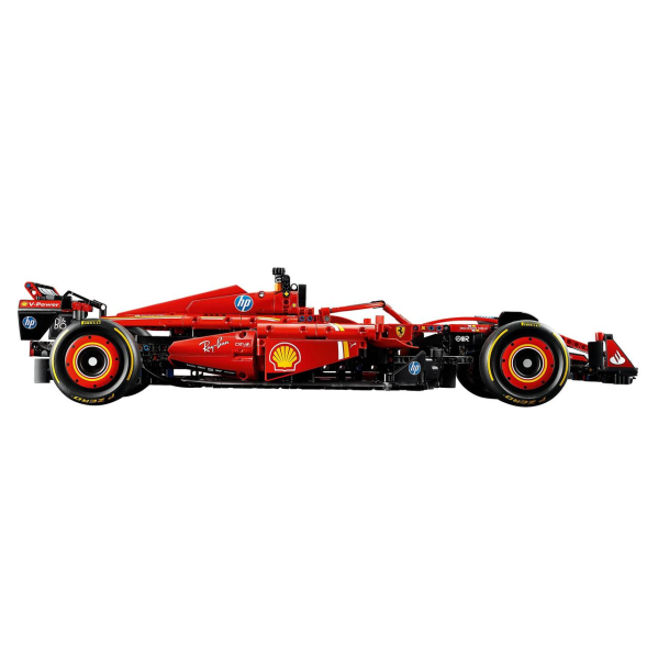 Конструктор Ferrari SF-24 F1 1362 детали в стиле LEGO Technic, болид Формулы 1, гоночный автомобиль 1:8, большой коллекционный наб