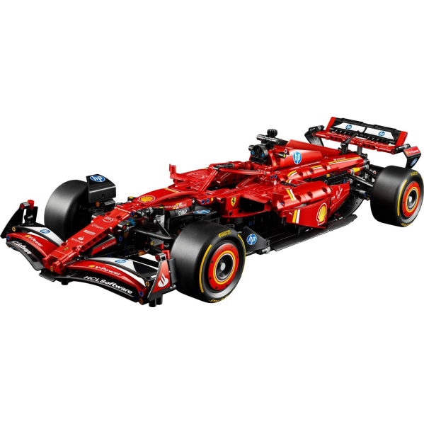 Конструктор Ferrari SF-24 F1 1362 детали в стиле LEGO Technic, болид Формулы 1, гоночный автомобиль 1:8, большой коллекционный наб