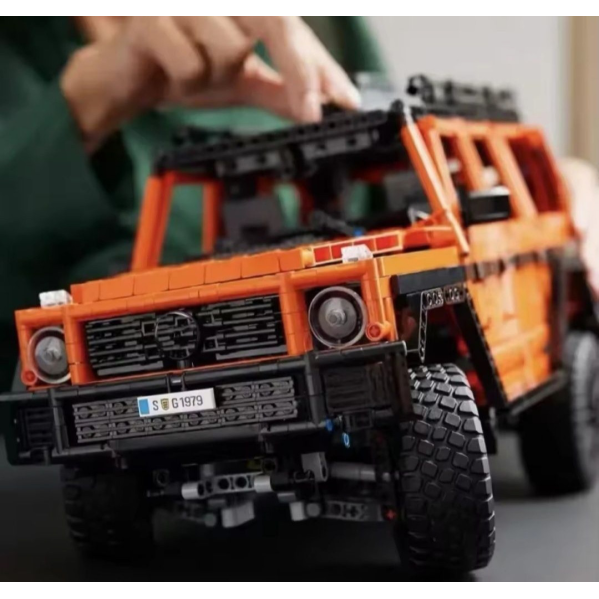 Конструктор Technic Mercedes-Benz G500 2891 деталей в стиле LEGO, внедорожник G-Class 1:8, большой коллекционный набор