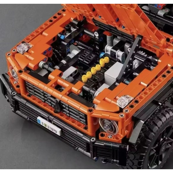 Конструктор Technic Mercedes-Benz G500 2891 деталей в стиле LEGO, внедорожник G-Class 1:8, большой коллекционный набор