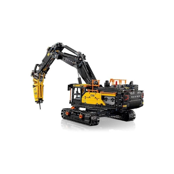 Конструктор Technic Volvo EC500 Hybrid 2359 деталей в стиле LEGO, гусеничный экскаватор, строительная техника