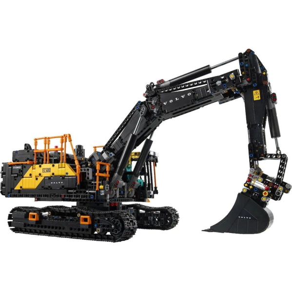 Конструктор Technic Volvo EC500 Hybrid 2359 деталей в стиле LEGO, гусеничный экскаватор, строительная техника