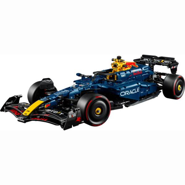 Конструктор Technic Oracle Red Bull Racing RB20 F1 1639 деталей в стиле LEGO, болид Формулы 1, гоночный автомобиль 1:8,