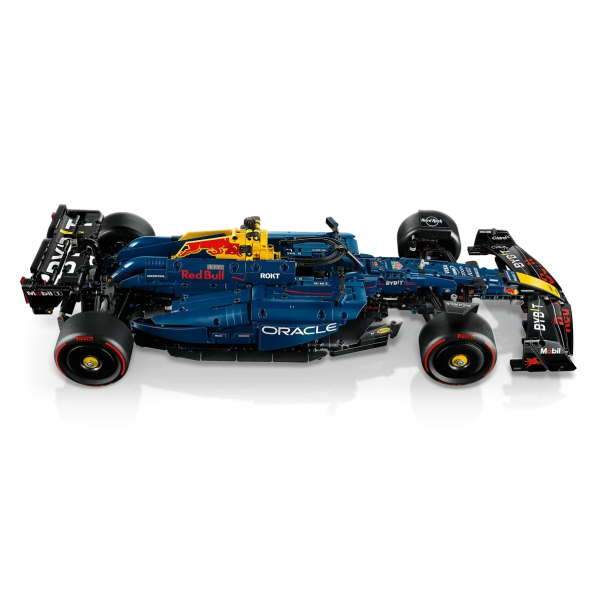 Конструктор Technic Oracle Red Bull Racing RB20 F1 1639 деталей в стиле LEGO, болид Формулы 1, гоночный автомобиль 1:8,