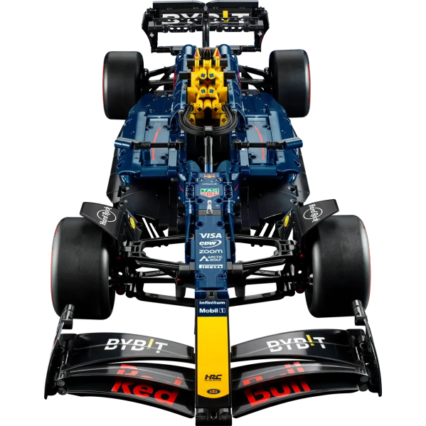 Конструктор Technic Oracle Red Bull Racing RB20 F1 1639 деталей в стиле LEGO, болид Формулы 1, гоночный автомобиль 1:8,