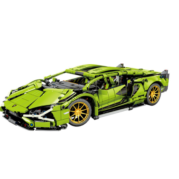 Конструктор спортивный автомобиль 1280+ деталей в стиле LEGO Technic, машинка конструктор для детей