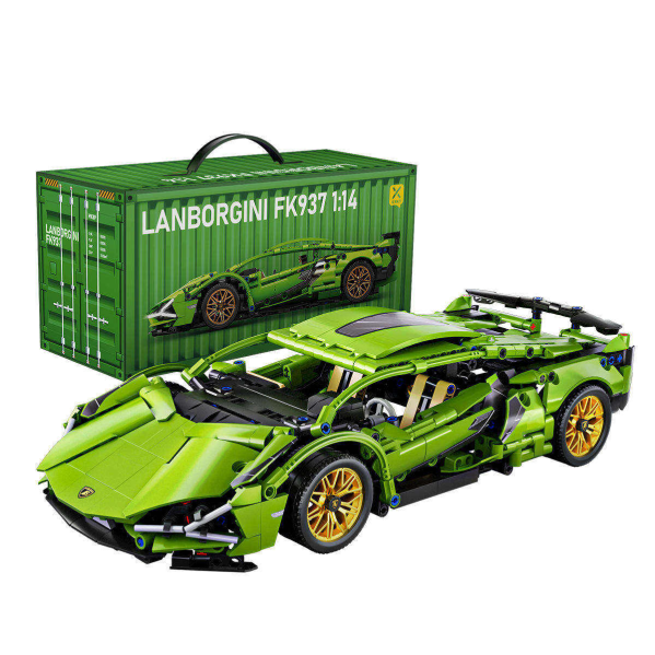 Конструктор спортивный автомобиль 1280+ деталей в стиле LEGO Technic, машинка конструктор для детей