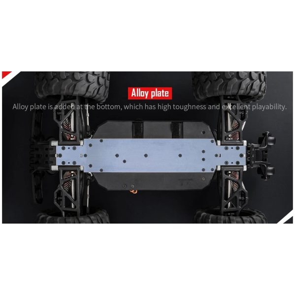 Машинка на радиоуправлении HOSHI RC машинка N518 4WD 1:8 до 100+ км/ч | Бесколлекторный Monster Truck 3670 2500KV | RC внедорожник