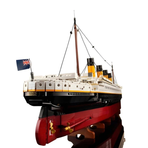 Конструктор Titanic 10294 на 9090 деталей, круизный лайнер Титаник 135 см, коллекционная модель корабля для взрослых 18+
