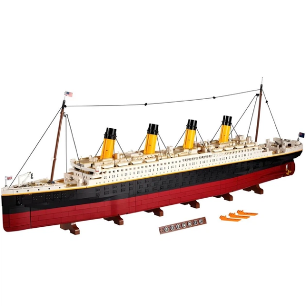 Конструктор Titanic 10294 на 9090 деталей, круизный лайнер Титаник 135 см, коллекционная модель корабля для взрослых 18+