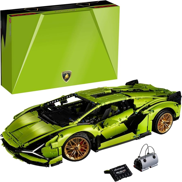 Конструктор Lamborghini Technic на 3696 деталей, спортивный суперкар, модель автомобиля,  для взрослых