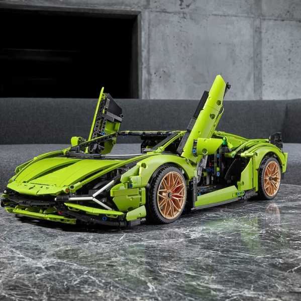 Конструктор Lamborghini Technic на 3696 деталей, спортивный суперкар, модель автомобиля,  для взрослых