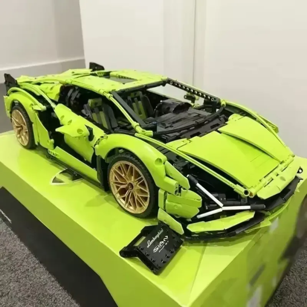 Конструктор Lamborghini Technic на 3696 деталей, спортивный суперкар, модель автомобиля,  для взрослых
