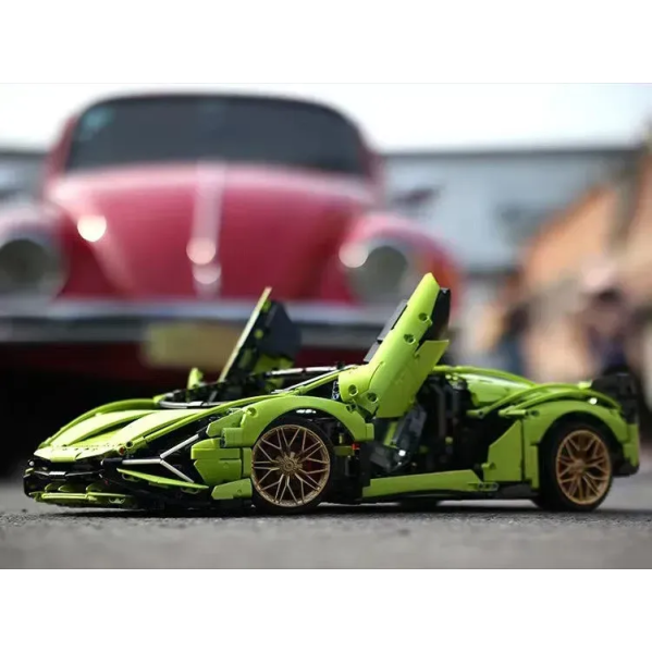Конструктор Lamborghini Technic на 3696 деталей, спортивный суперкар, модель автомобиля,  для взрослых