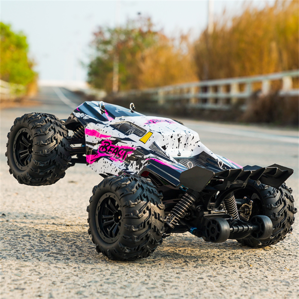 Радиоуправляемая машинка ZLL SG618 MAX 1:16 4WD до 80 км/ч, Brushless RC монстр-трак, внедорожник на пульте, полный привод