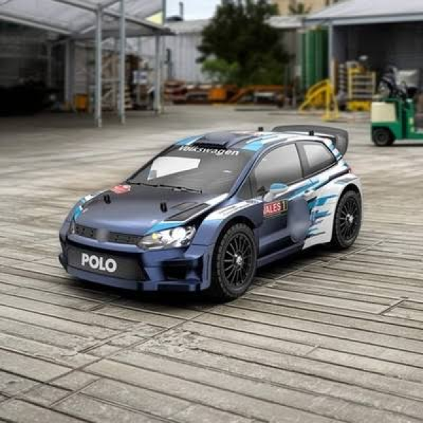 Радиоуправляемая машинка MJX Hyper Go 14304 VW Polo R WRC 1:14 Brushless 4WD до 42 км/ч, RC модель на пульте управления