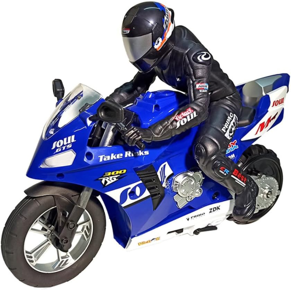 Радиоуправляемый мотоцикл 1:16 RC Motorcycle 360 Drift Racing на пульте управления, дрифт 360°, самобалансировка, аккумулятор Радиоуправляемый мотоцикл 1:16 RC Motorcycle 360 Drift Racing на пульте управления, дрифт 360°, самобалансировка, аккумулятор